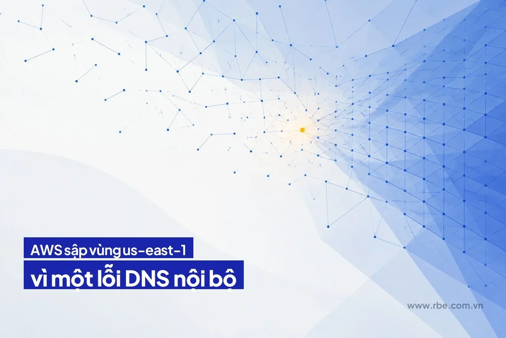 AWS sập us-east-1 mười lăm giờ vì lỗi DNS nội bộ
