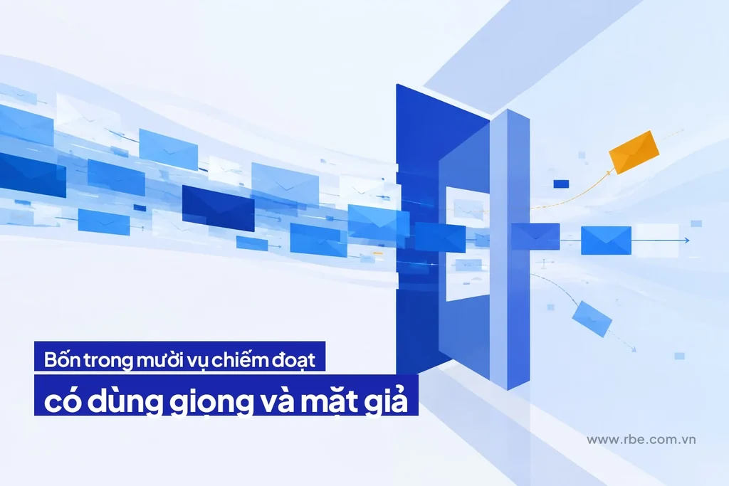 Bốn trong mười vụ lừa qua thư doanh nghiệp có giả giọng, giả hình