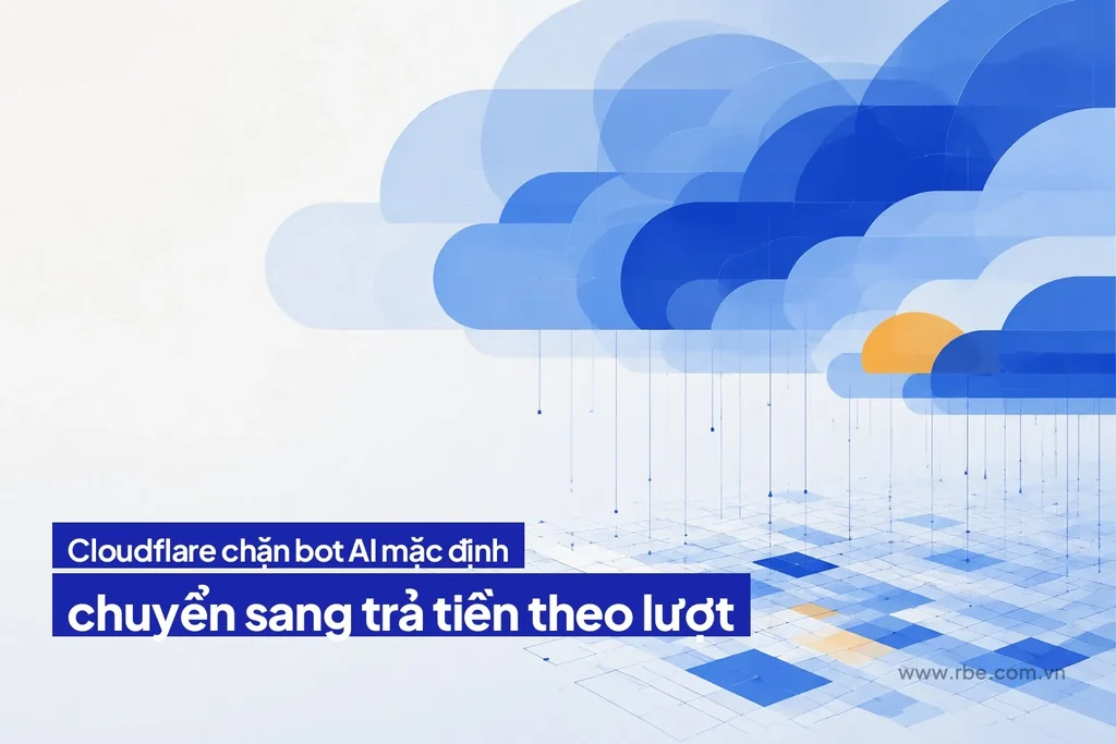 Cloudflare chặn bot AI mặc định, thu tiền theo lượt từ 15/9/2026