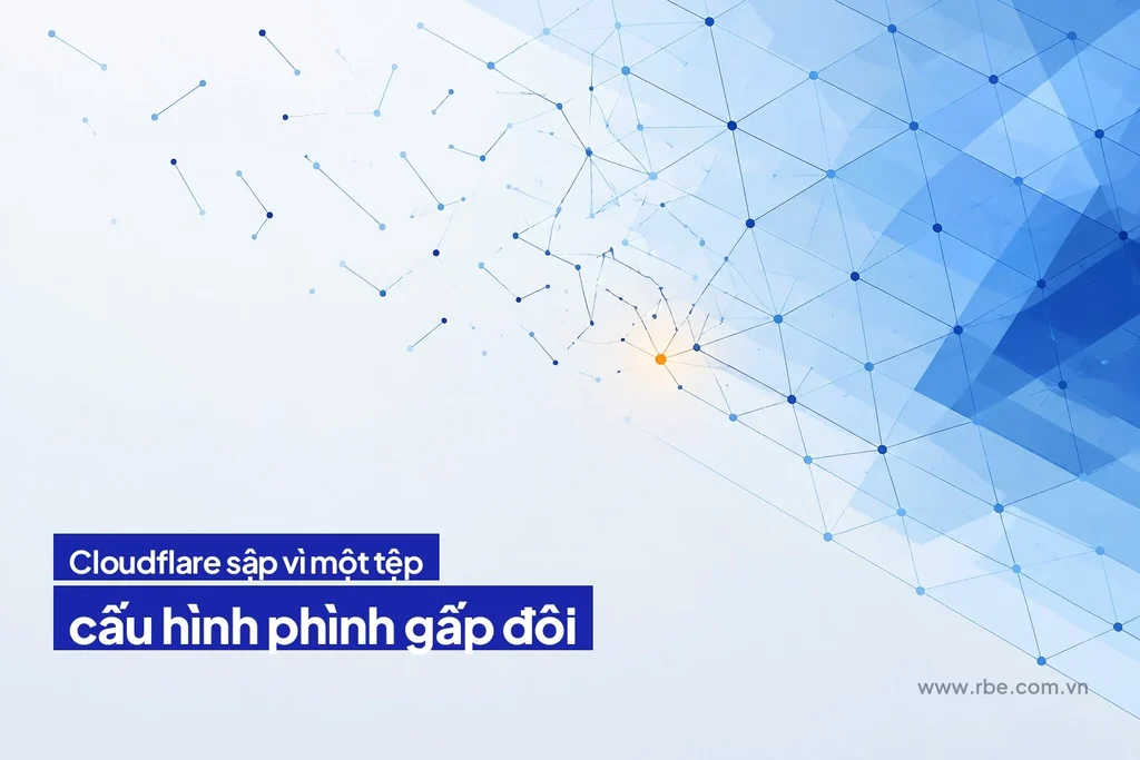 Cloudflare sập ngày 18/11/2025 vì một tệp cấu hình phình gấp đôi