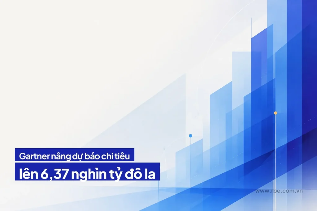 Gartner nâng dự báo chi tiêu công nghệ 2026 lên 6,37 nghìn tỷ đô