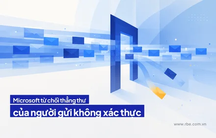 Microsoft từ chối thẳng thư của người gửi lượng lớn không xác thực