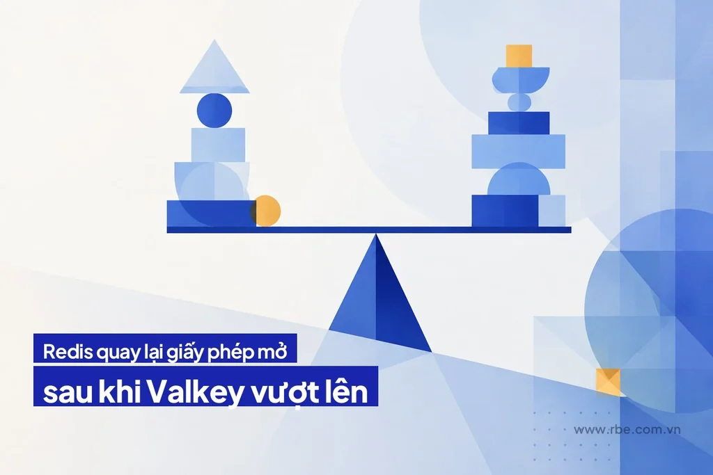 Redis quay lại giấy phép mở AGPLv3 sau khi Valkey vượt lên