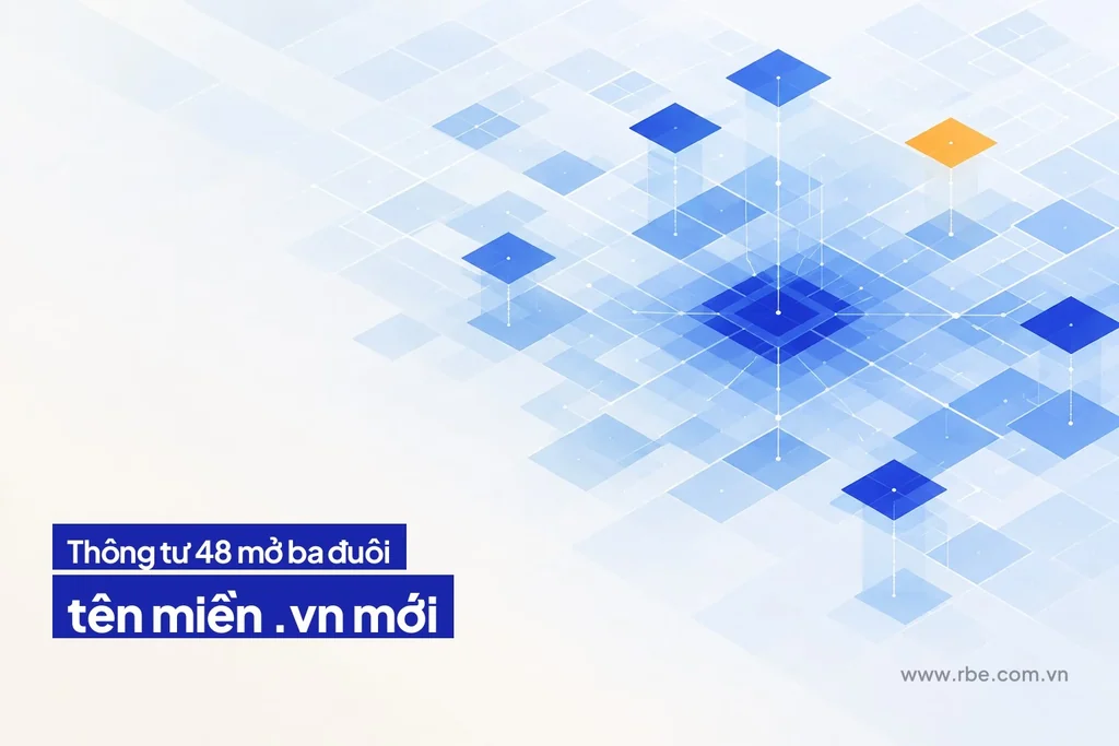 Thông tư 48/2025 mở ba đuôi tên miền .vn mới, hiệu lực từ 10/2/2026